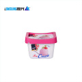 200ml IML square IML ice cream cup with spoon